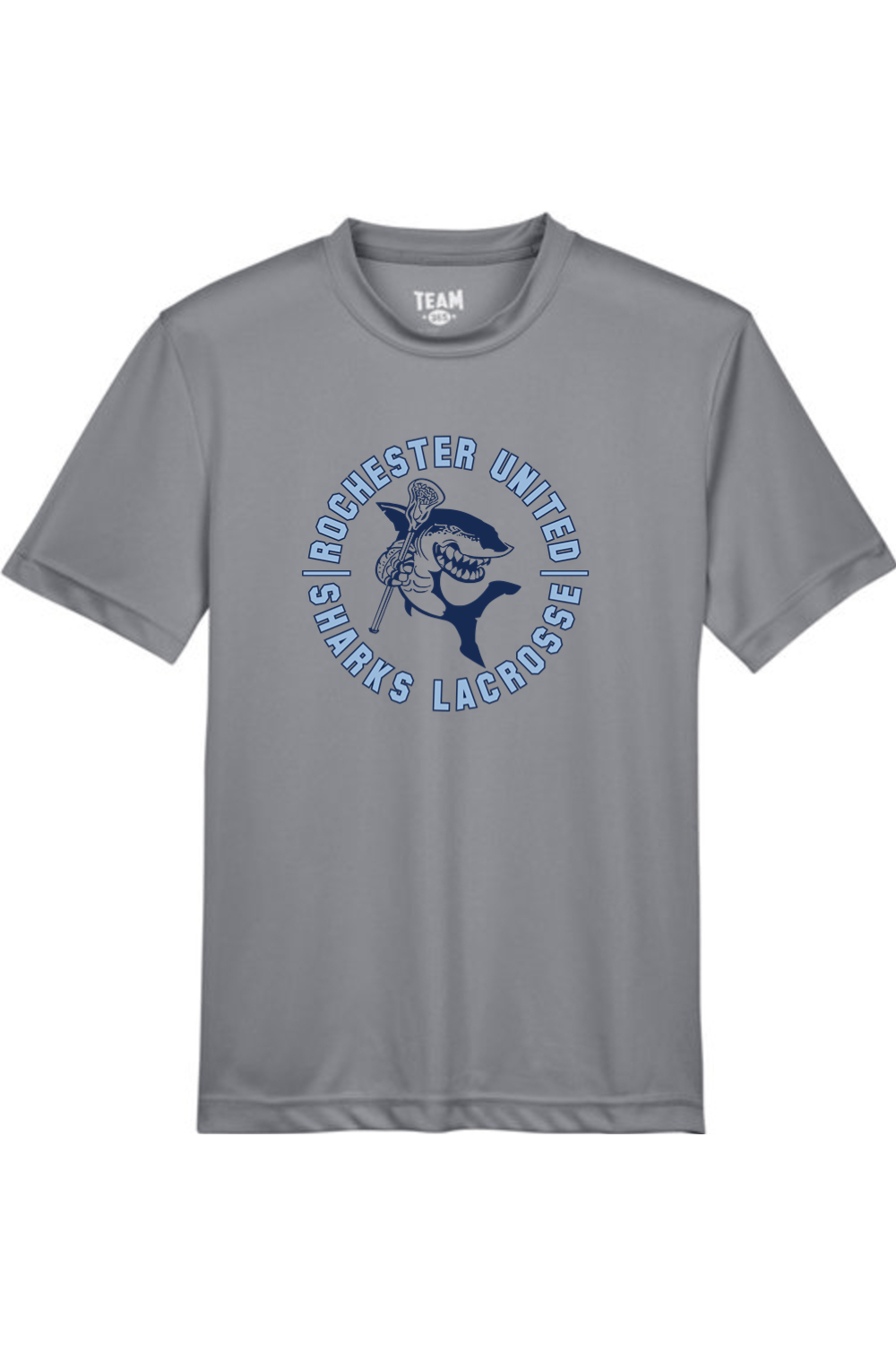 Rochester United Sharks LC Youth Athletic T-Shirt Signature Lacrosse