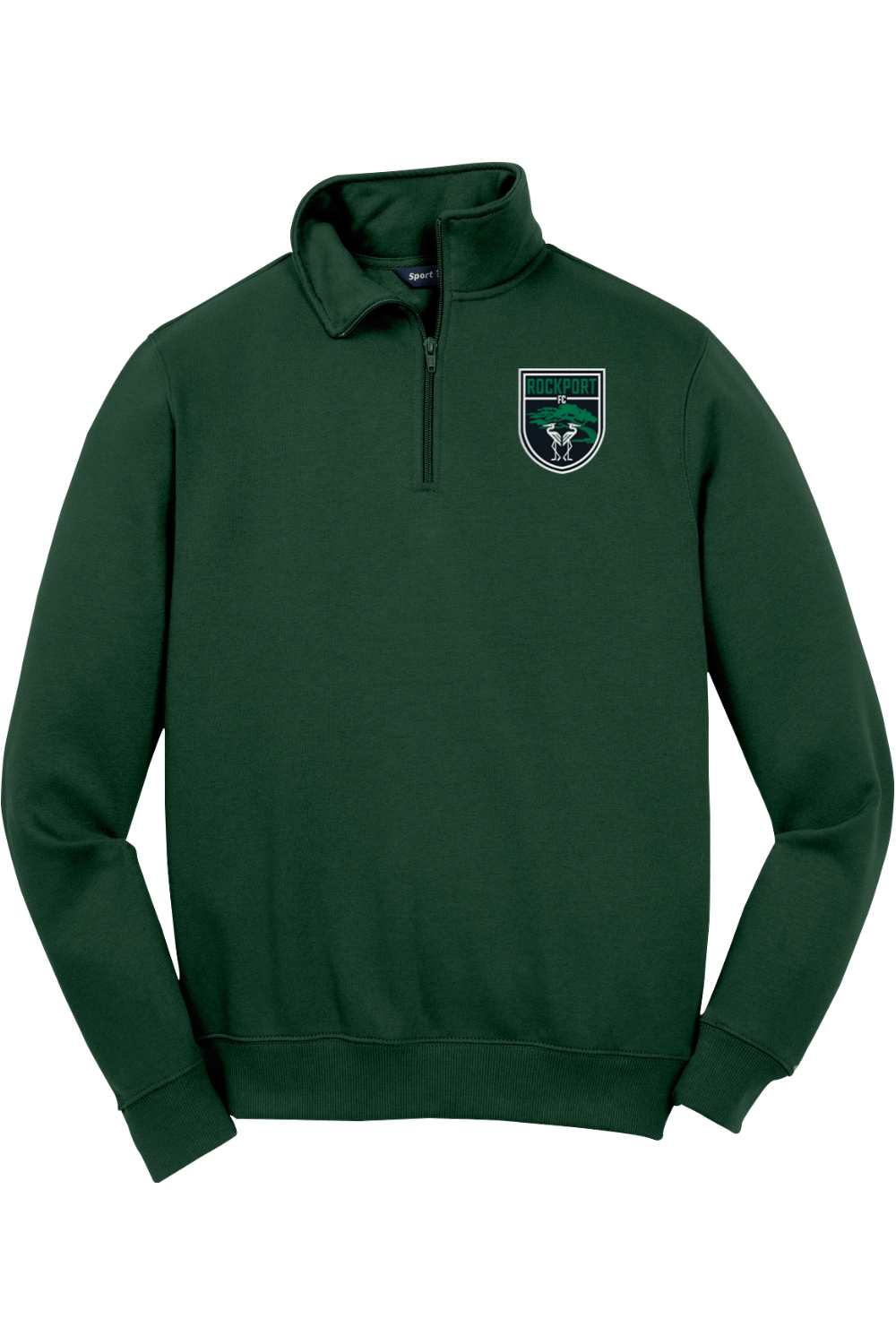 Rockport FC Adult Embroidered Quarter-Zip Pullover Signature Lacrosse