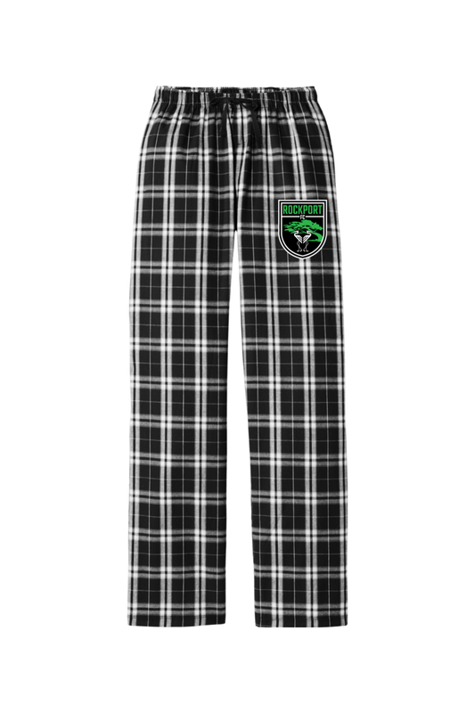 Rockport FC Adult Women's Flannel Plaid Pants Signature Lacrosse