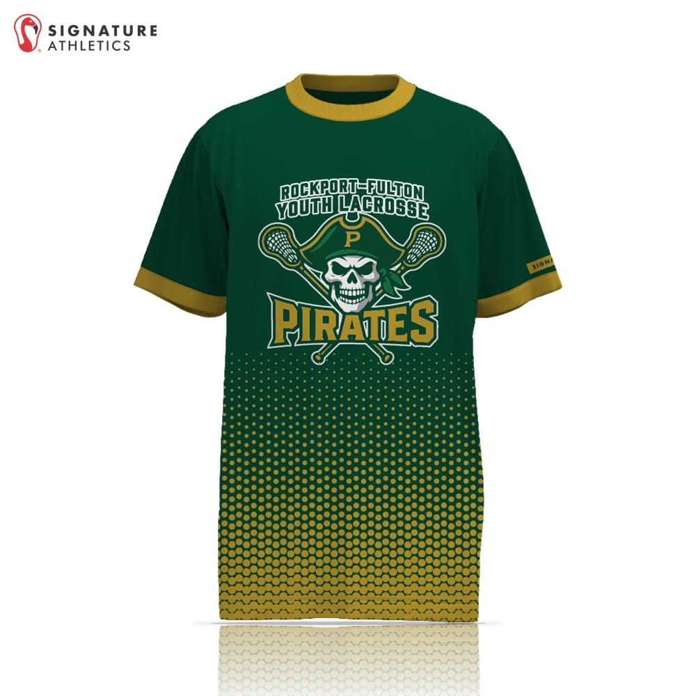 Rockport-Fulton  Men's Player Short Sleeve Tech Tee Custom Signature Lacrosse