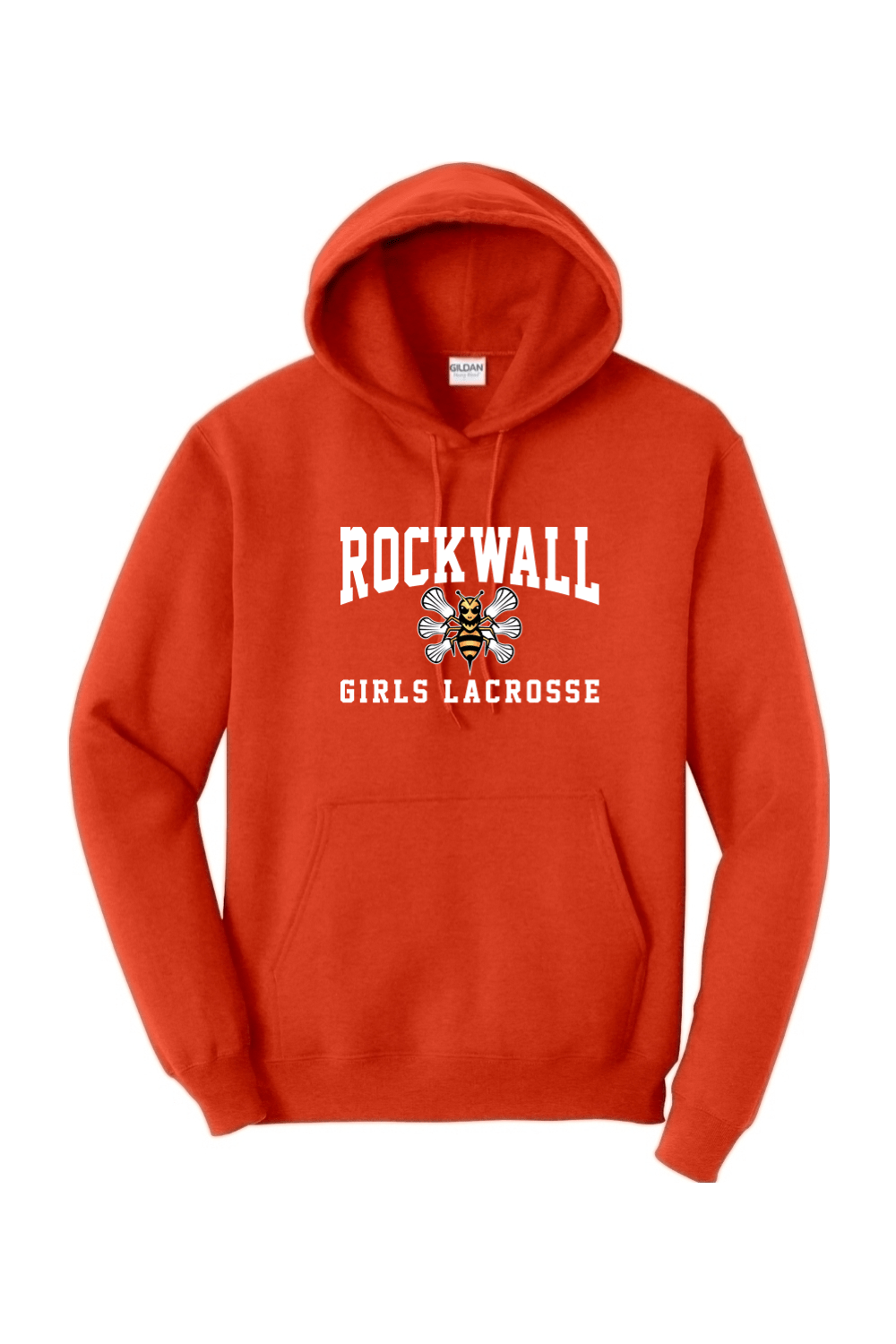 Rockwall Girls Lacrosse Adult Heavyweight Hoodie Signature Lacrosse