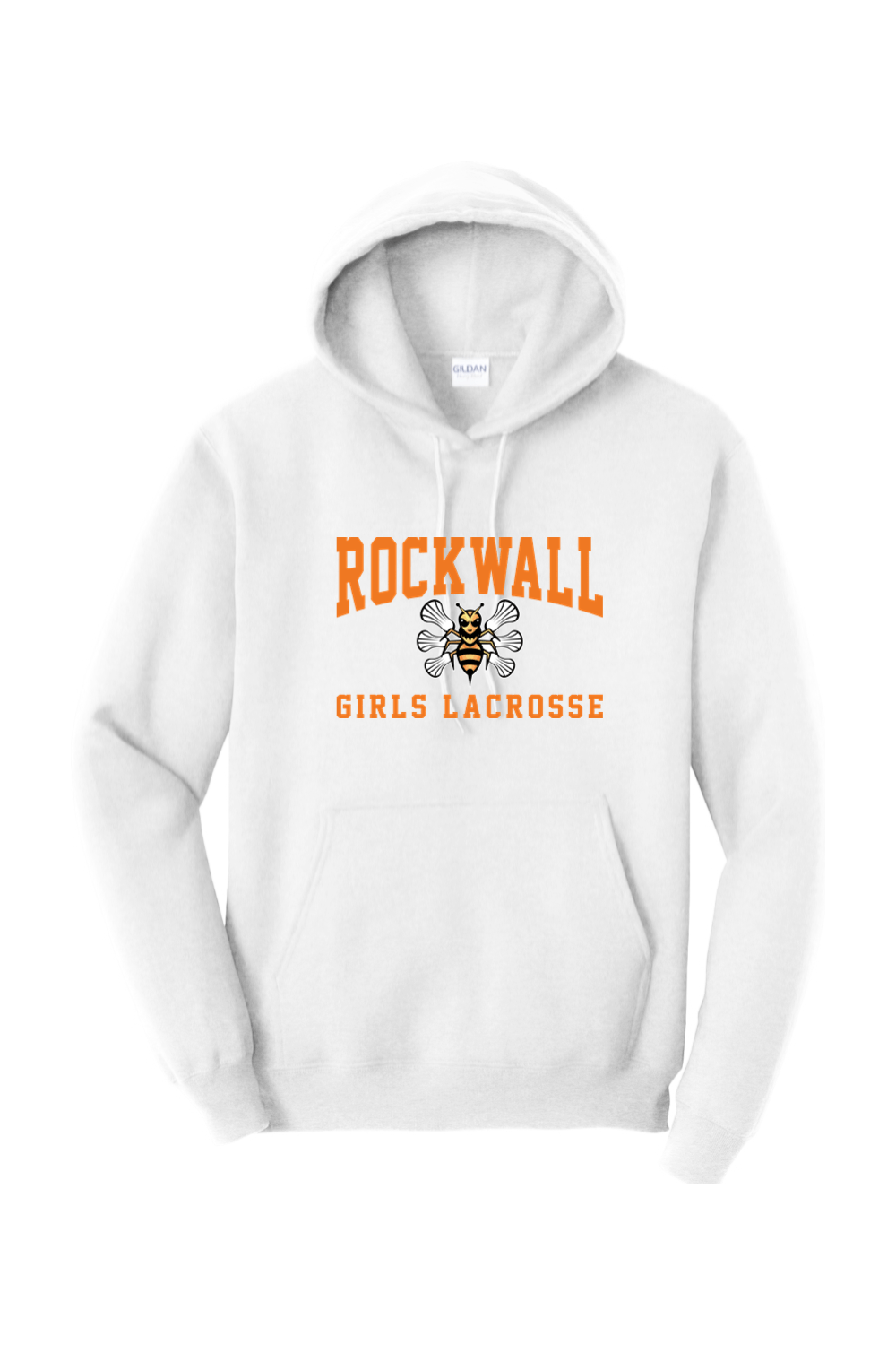 Rockwall Girls Lacrosse Adult Heavyweight Hoodie Signature Lacrosse