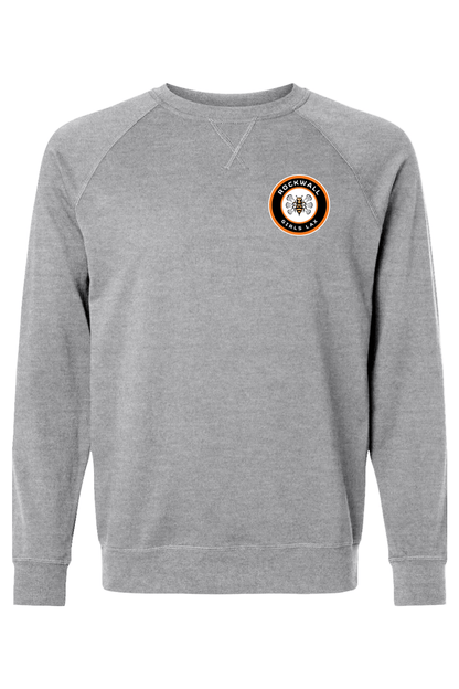 Rockwall Girls Lacrosse Adult Heavyweight Raglan Long Sleeve Signature Lacrosse
