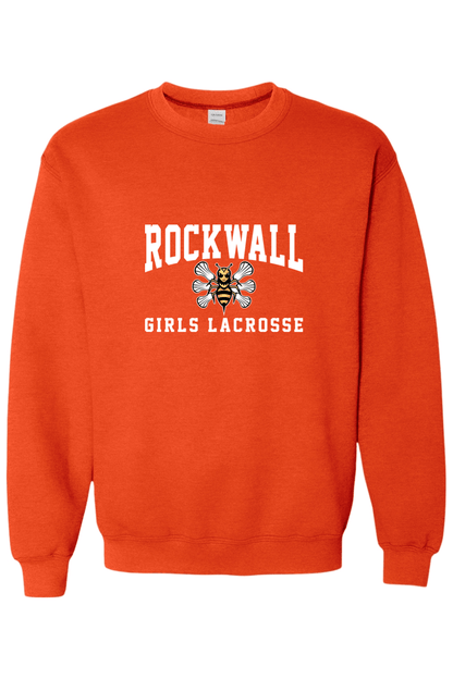 Rockwall Girls Lacrosse Adult Heavyweight Sweatshirt Signature Lacrosse