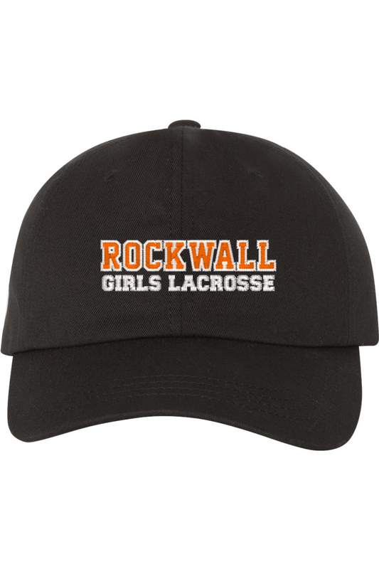 Rockwall Girls Lacrosse Embroidered Dad Hat Signature Lacrosse