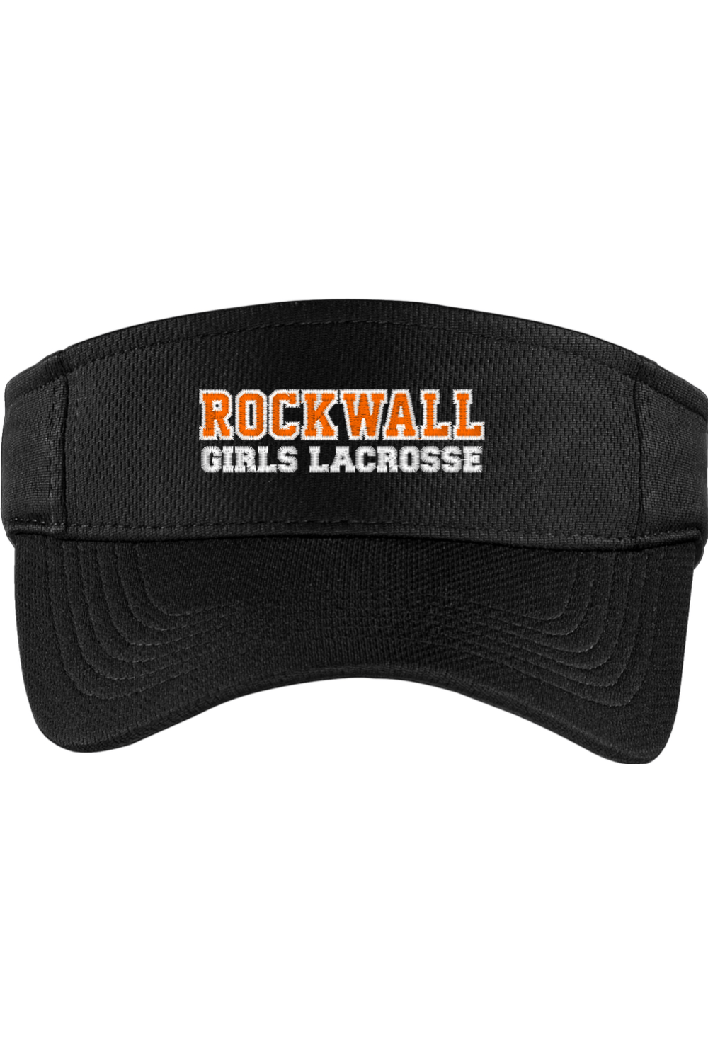 Rockwall Girls Lacrosse Embroidered Visor Signature Lacrosse