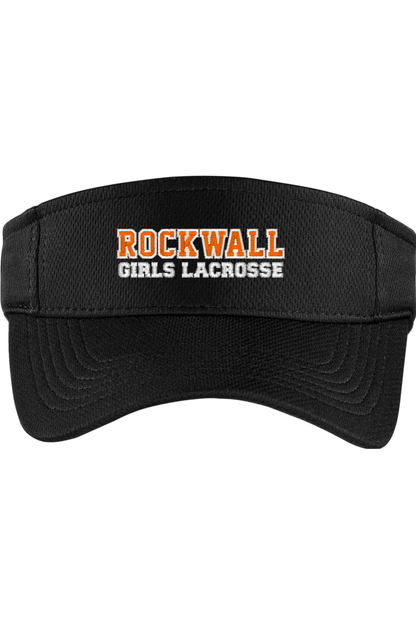 Rockwall Girls Lacrosse Embroidered Visor Signature Lacrosse
