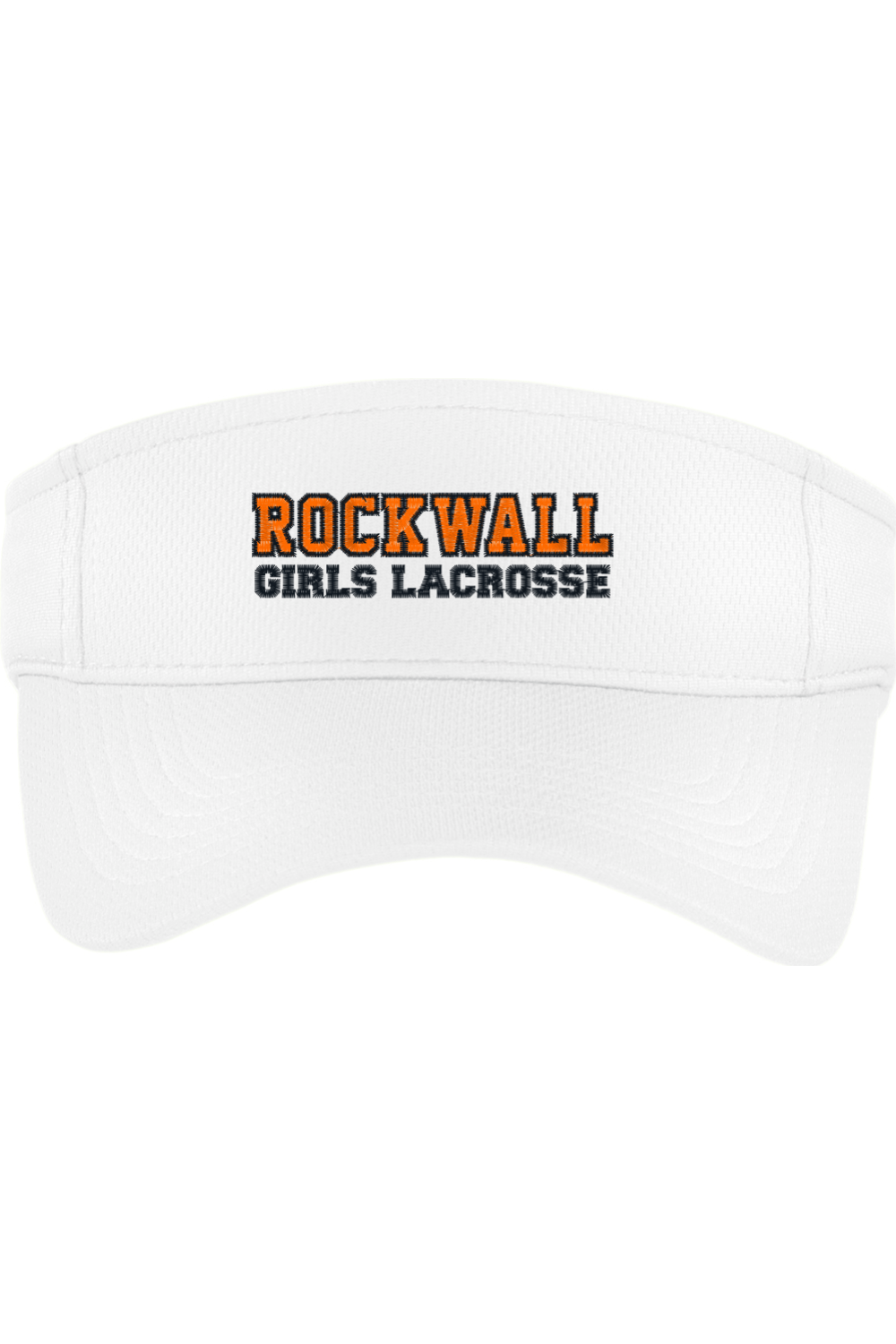 Rockwall Girls Lacrosse Embroidered Visor Signature Lacrosse