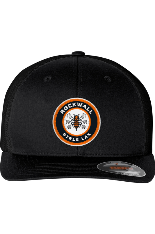 Rockwall Girls Lacrosse FlexFit Trucker Cap Signature Lacrosse