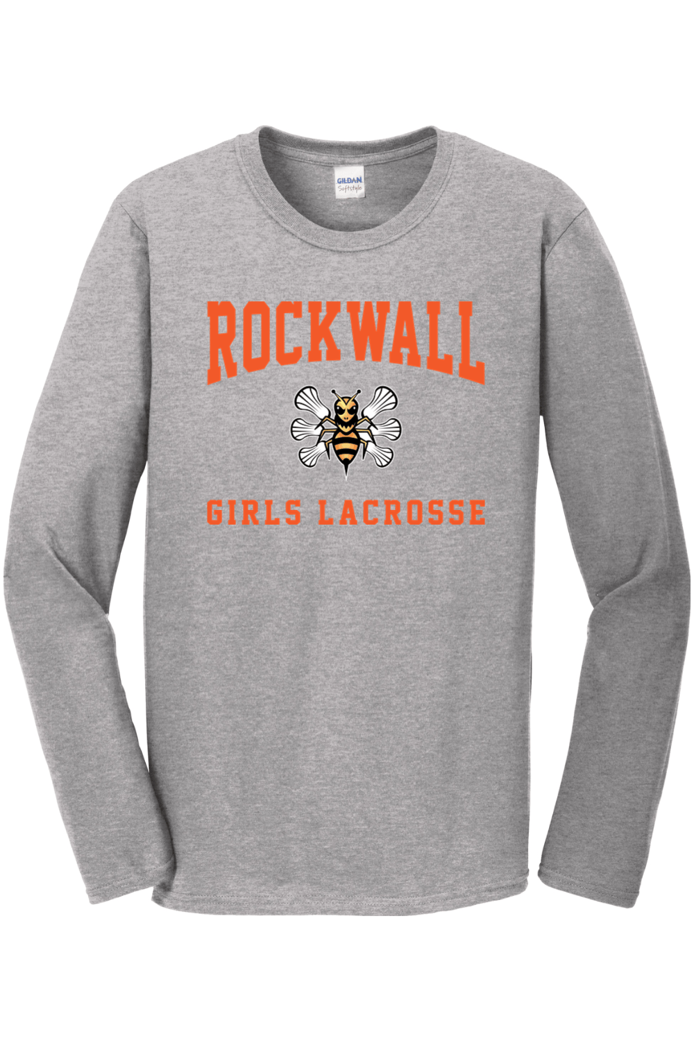 Rockwall Girls Lacrosse Gildan Softstyle Long Sleeve T-Shirt Signature Lacrosse