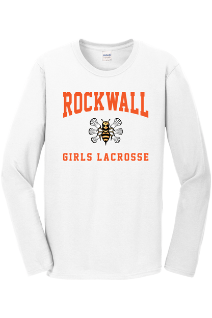 Rockwall Girls Lacrosse Gildan Softstyle Long Sleeve T-Shirt Signature Lacrosse