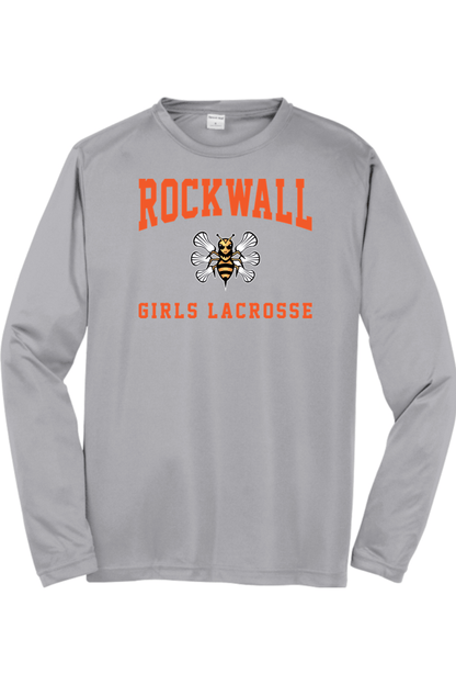 Rockwall Girls Lacrosse Sport-Tek Long Sleeve PosiCharge Competitor Tee Signature Lacrosse