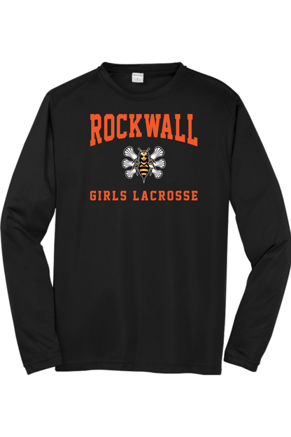Rockwall Girls Lacrosse Sport-Tek Long Sleeve PosiCharge Competitor Tee Signature Lacrosse