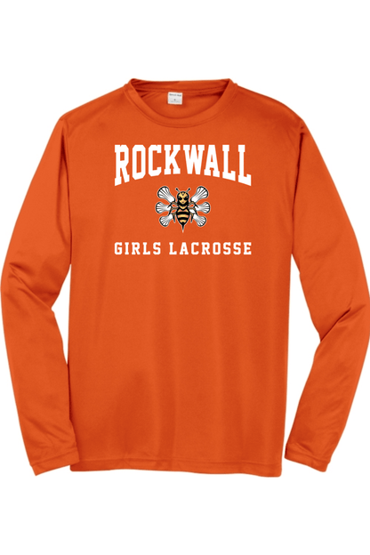 Rockwall Girls Lacrosse Sport-Tek Long Sleeve PosiCharge Competitor Tee Signature Lacrosse