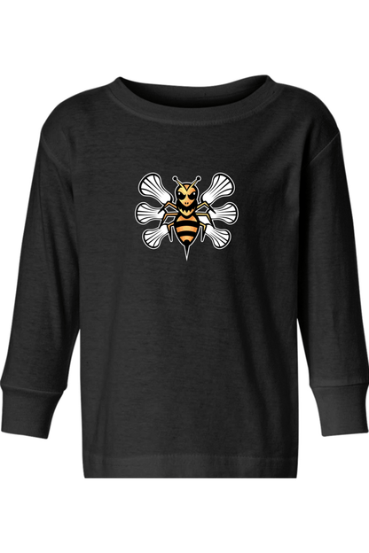 Rockwall Girls Lacrosse Toddler Long Sleeve T-Shirt Signature Lacrosse