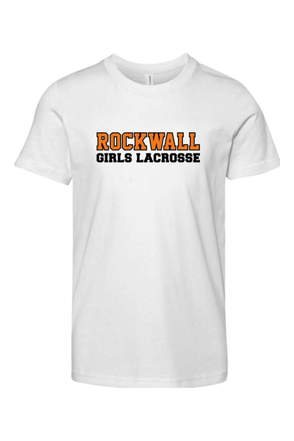 Rockwall Girls Lacrosse Youth Lifestyle T-Shirt Signature Lacrosse