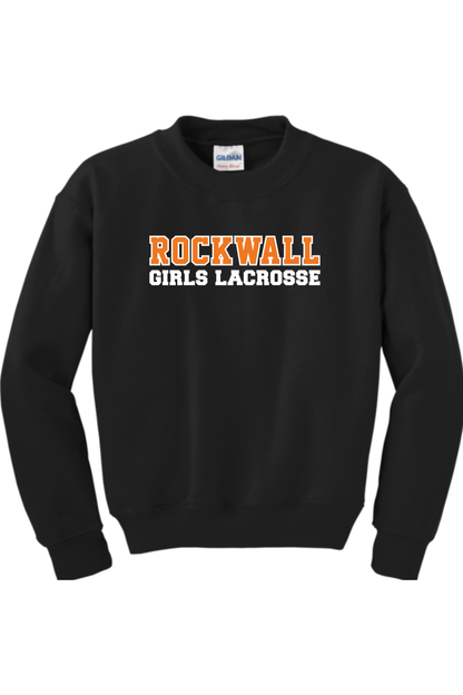 Rockwall Girls Lacrosse Youth Sweatshirt Signature Lacrosse