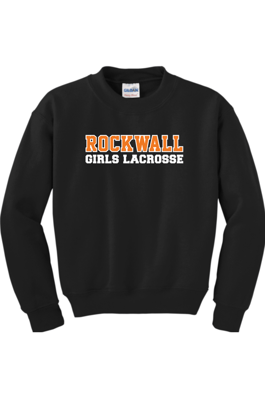 Rockwall Girls Lacrosse Youth Sweatshirt Signature Lacrosse