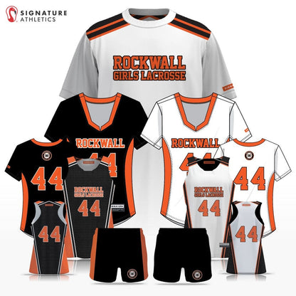 Rockwall Girls LC High school Women's 6 Piece Player Goalie Package Signature Lacrosse