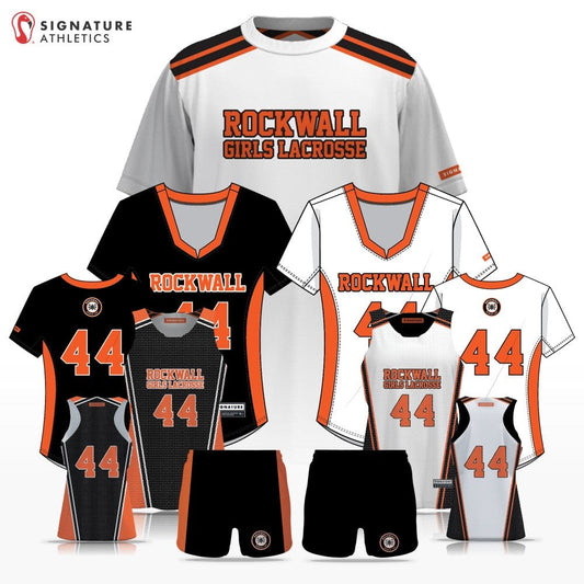 Rockwall Girls LC High school Women's 6 Piece Player Goalie Package: Rockwall Signature Lacrosse