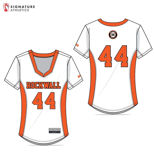 Rockwall Girls LC High school Women's White College Jersey: Rockwall Signature Lacrosse