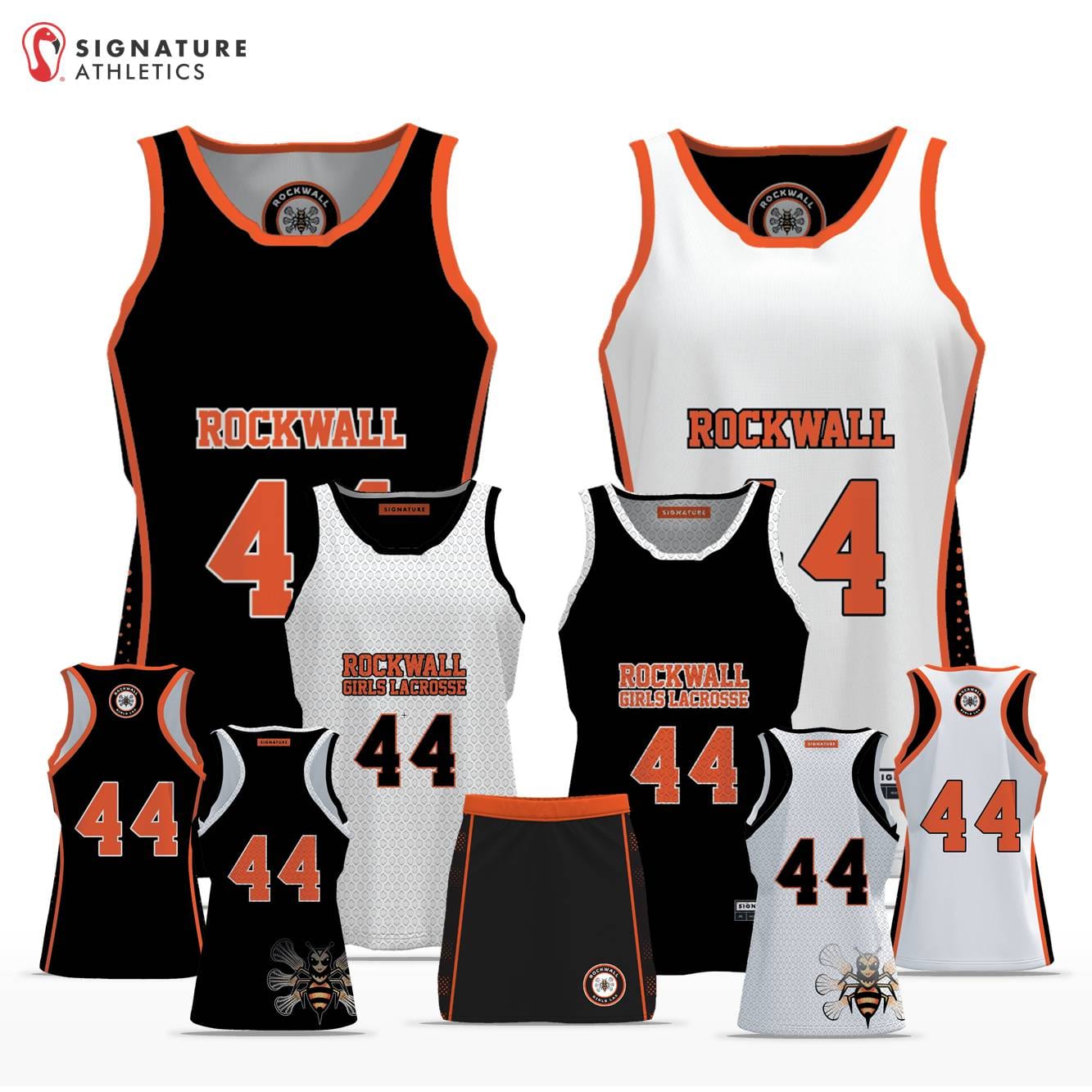 Rockwall Girls LC Youth Women's 3 Piece Player Skirt Package Signature Lacrosse