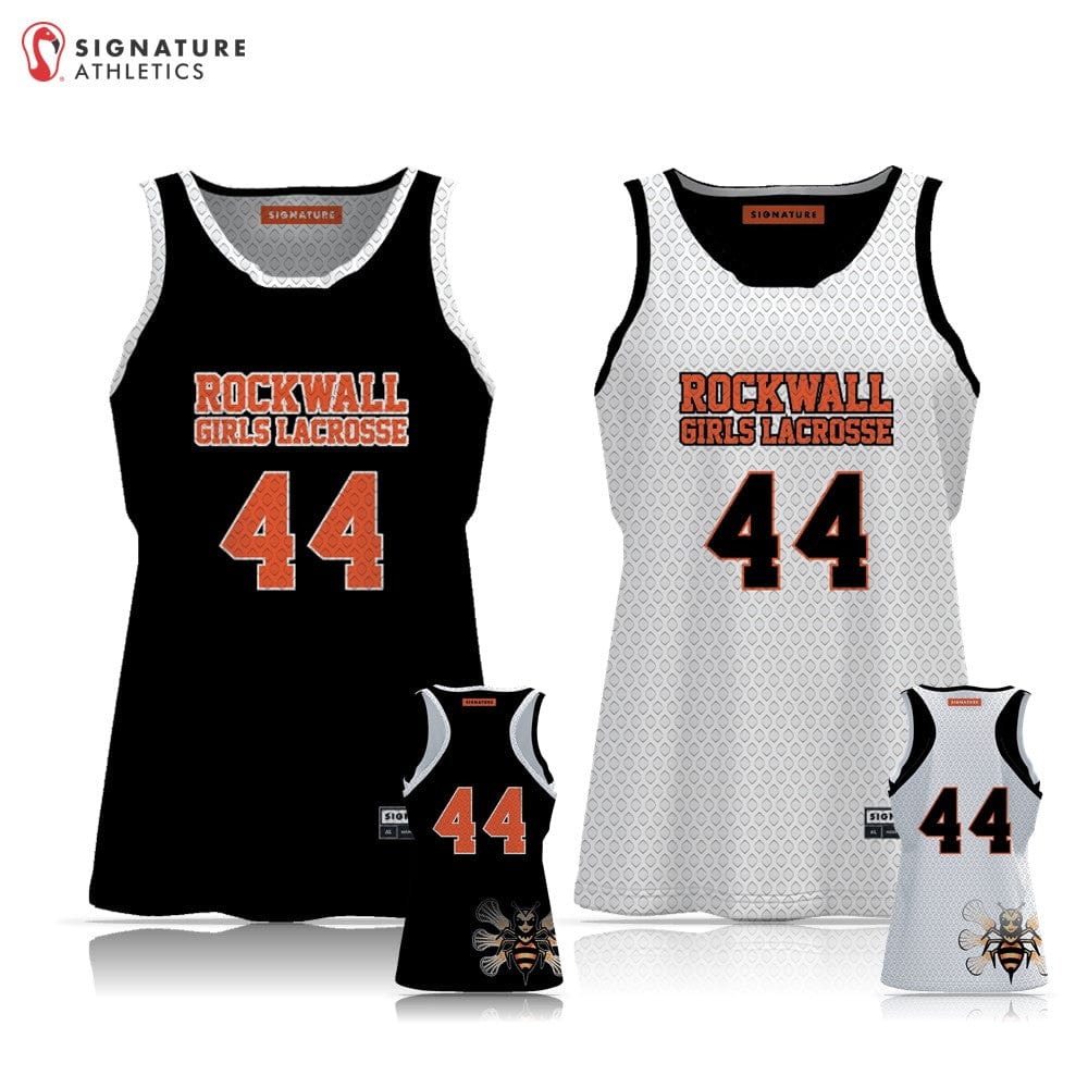 Rockwall Girls LC Youth Women's Reversible Practice Pinnie: Rockwall Signature Lacrosse