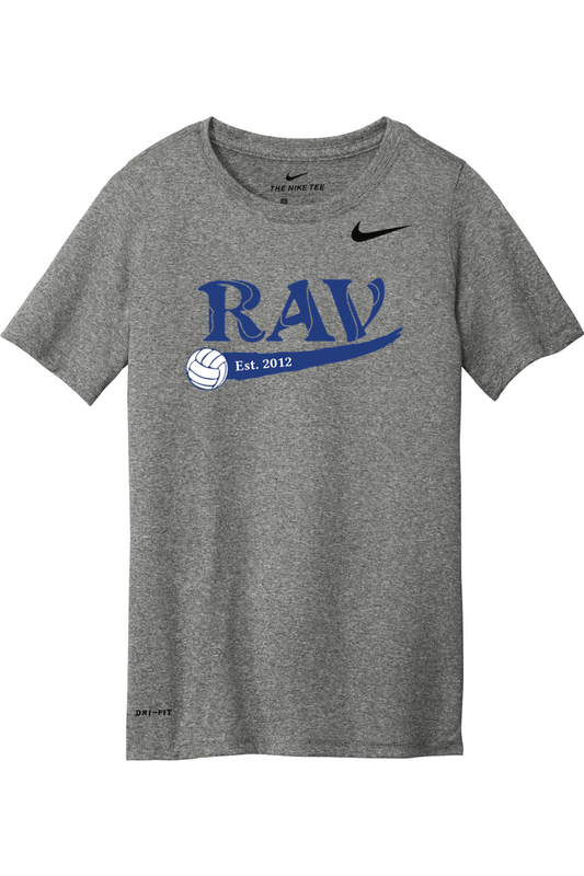 Rome Area Volleyball Nike Youth Team Legend Tee Signature Lacrosse