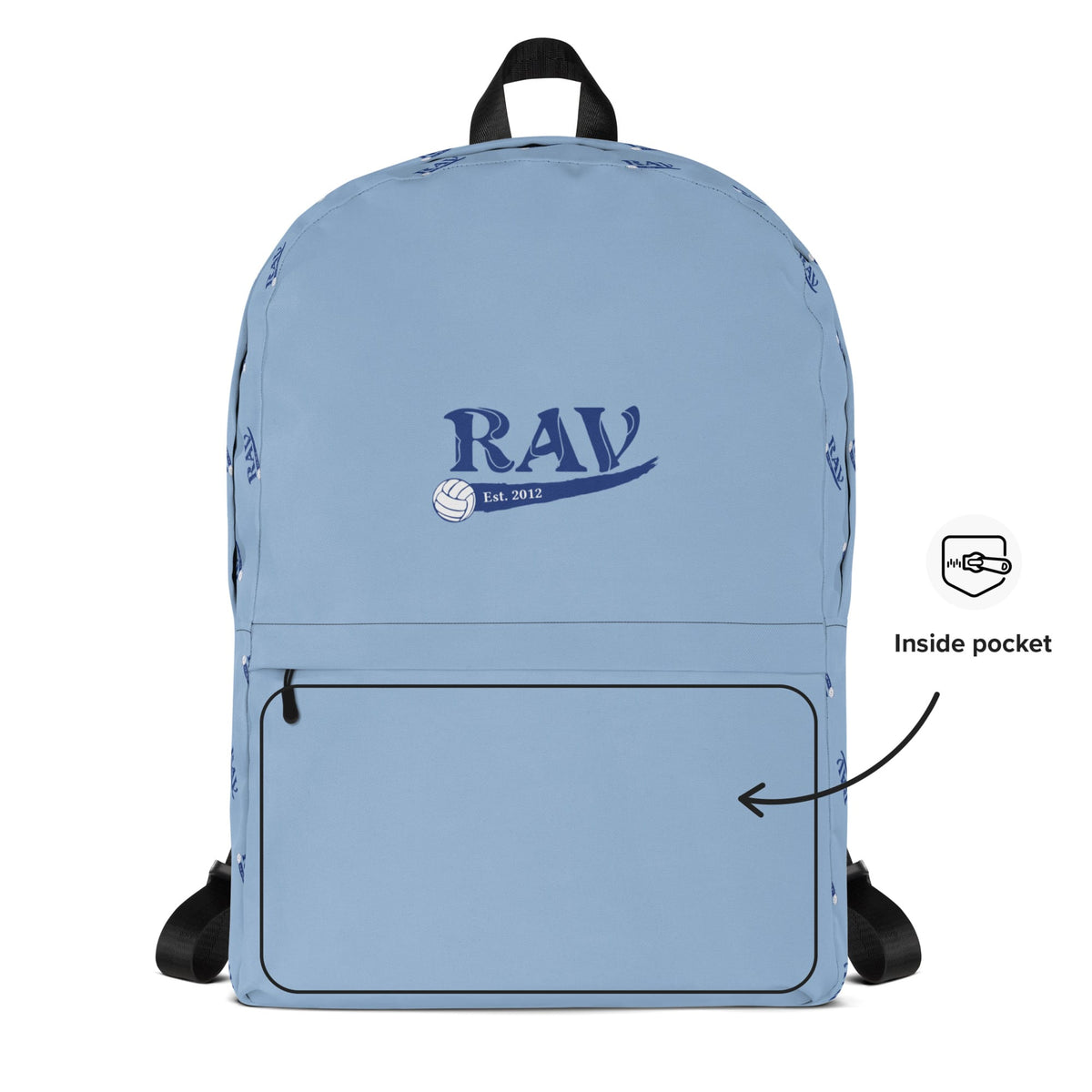 Rome Area Volleyball Travel Backpack Signature Lacrosse