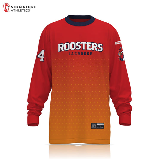 Roosters Hens Lacrosse Women's Player Long Sleeve Tech Tee Signature Lacrosse