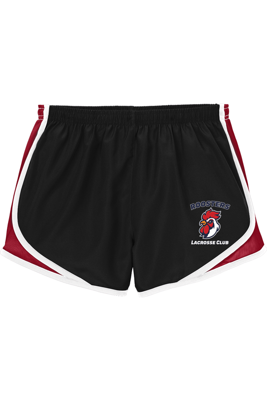 Roosters Lacrosse Club Adult Athletic Women's Shorts Signature Lacrosse