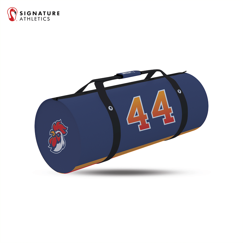 Roosters Lacrosse Club Customizable Large Equipment Duffel Bag Signature Lacrosse