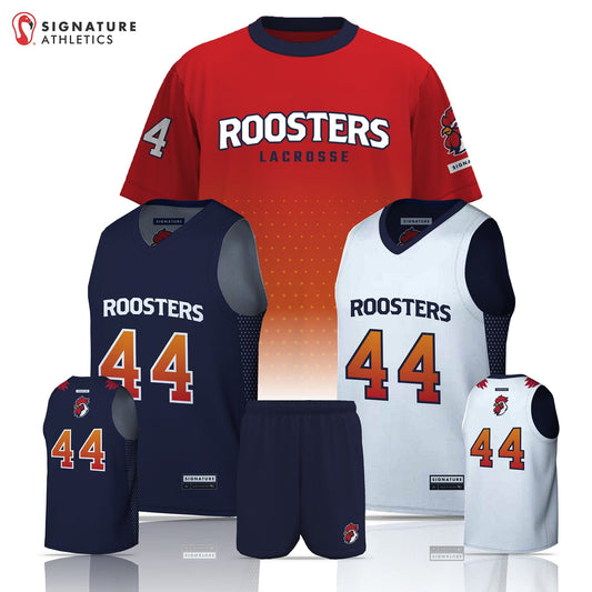 Roosters Lacrosse Club Men's 3 Piece Player Package: 2029 Signature Lacrosse