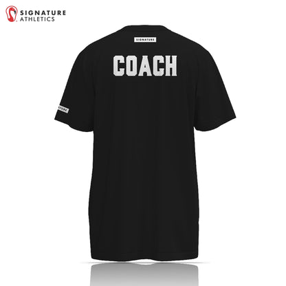 Roosters Lacrosse Club Men's Coach Black Short Sleeve Tech Tee Signature Lacrosse