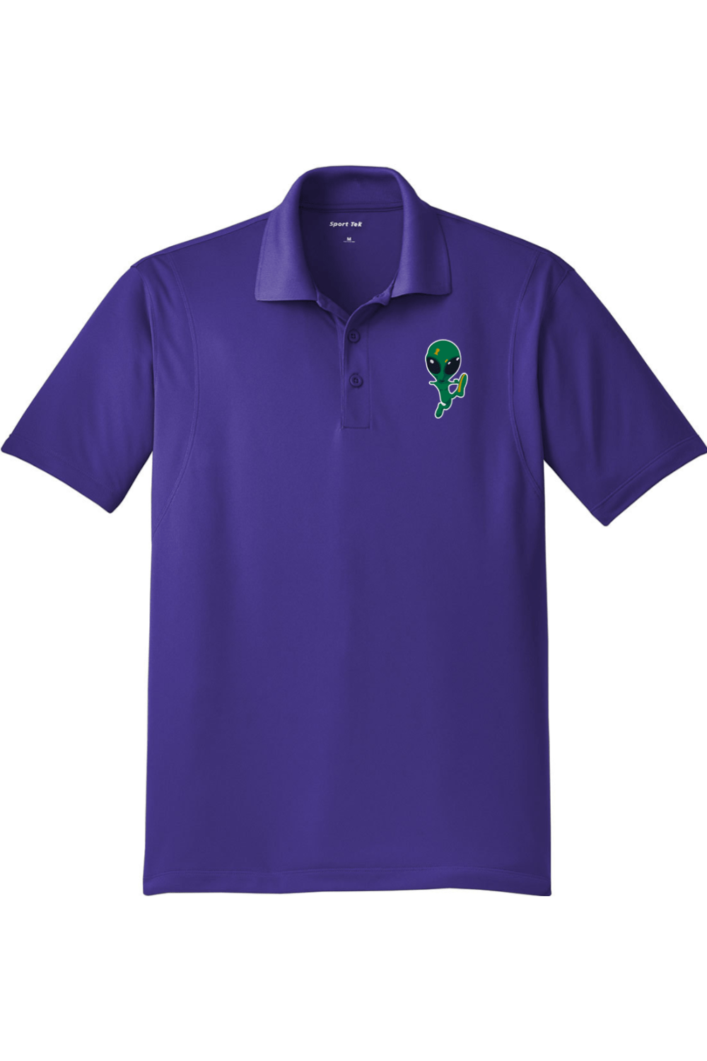 Roswell Aliens Adult Embroidered Athletic Polo Signature Lacrosse