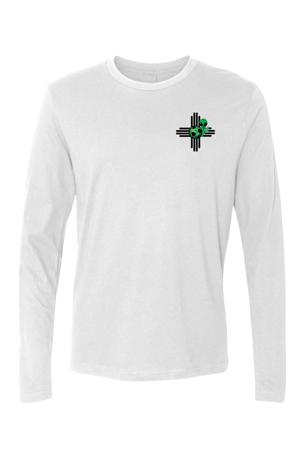 Roswell Aliens Adult Long Sleeve T-Shirt Signature Lacrosse