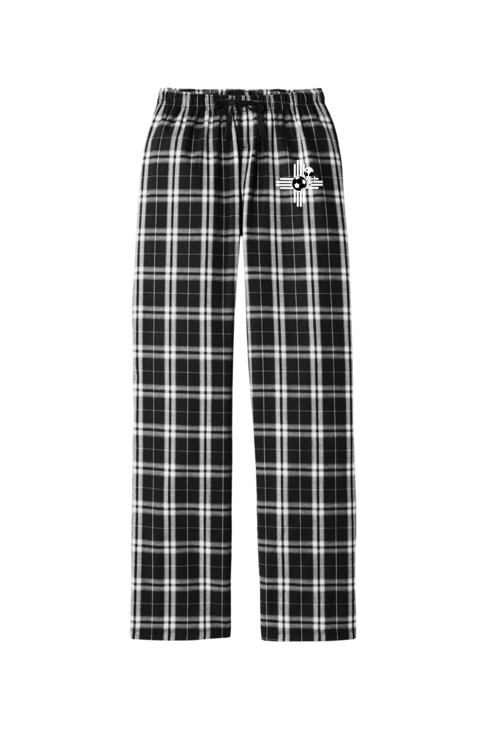 Roswell Aliens Adult Women's Flannel Plaid Pants Signature Lacrosse