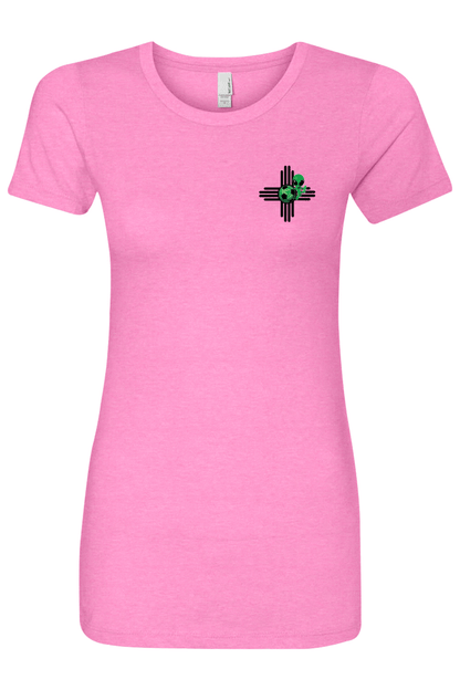 Roswell Aliens Adult Women's T-Shirt Signature Lacrosse