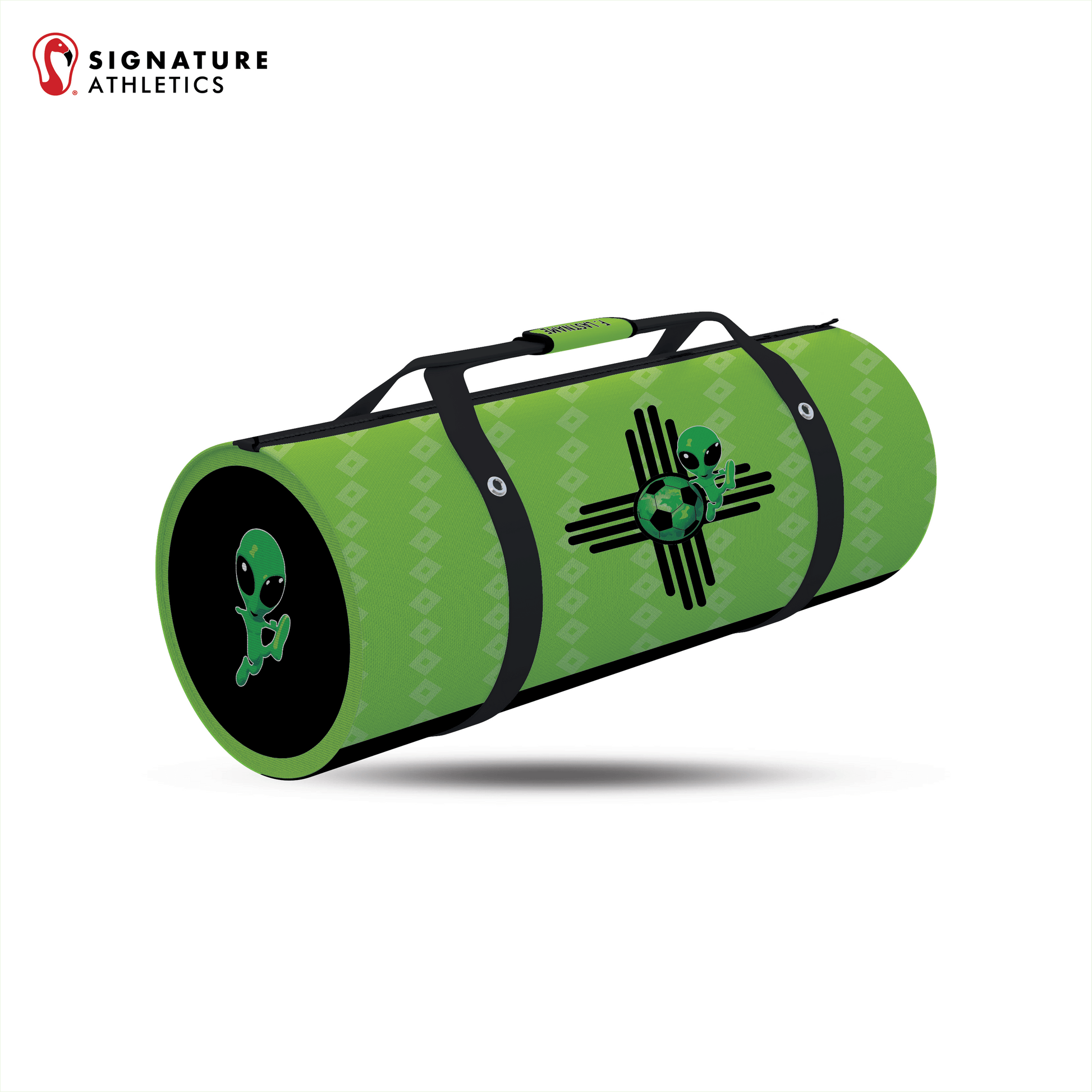 Roswell Aliens Customizable Medium All-Purpose Duffel Bag Signature Lacrosse