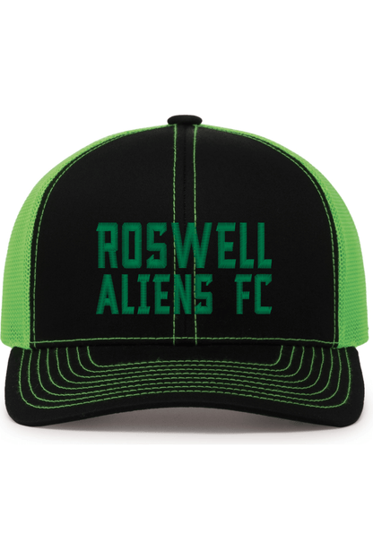 Roswell Aliens Embroidered Trucker Hat Signature Lacrosse