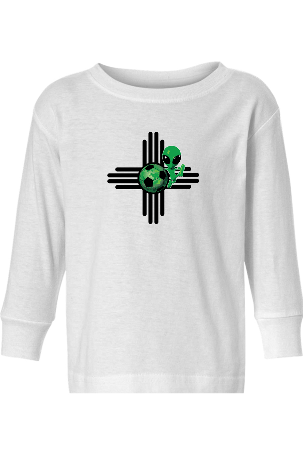 Roswell Aliens Toddler Long Sleeve T-Shirt Signature Lacrosse