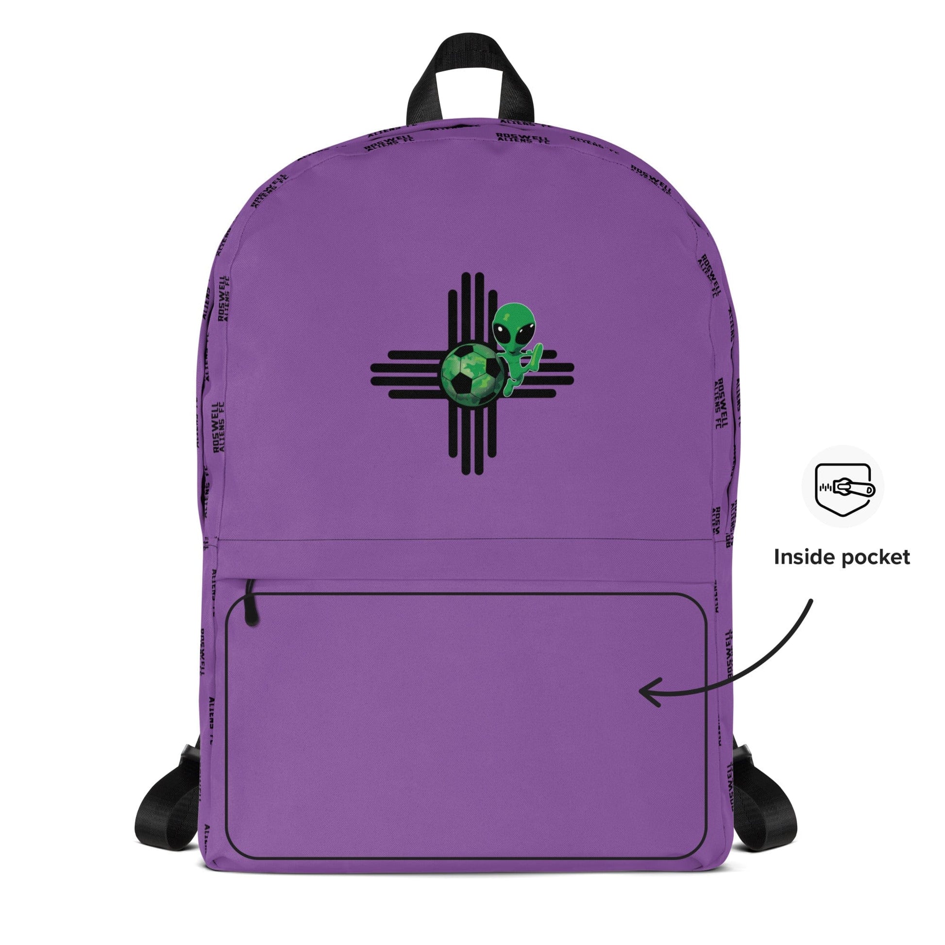 Roswell Aliens Travel Backpack Signature Lacrosse