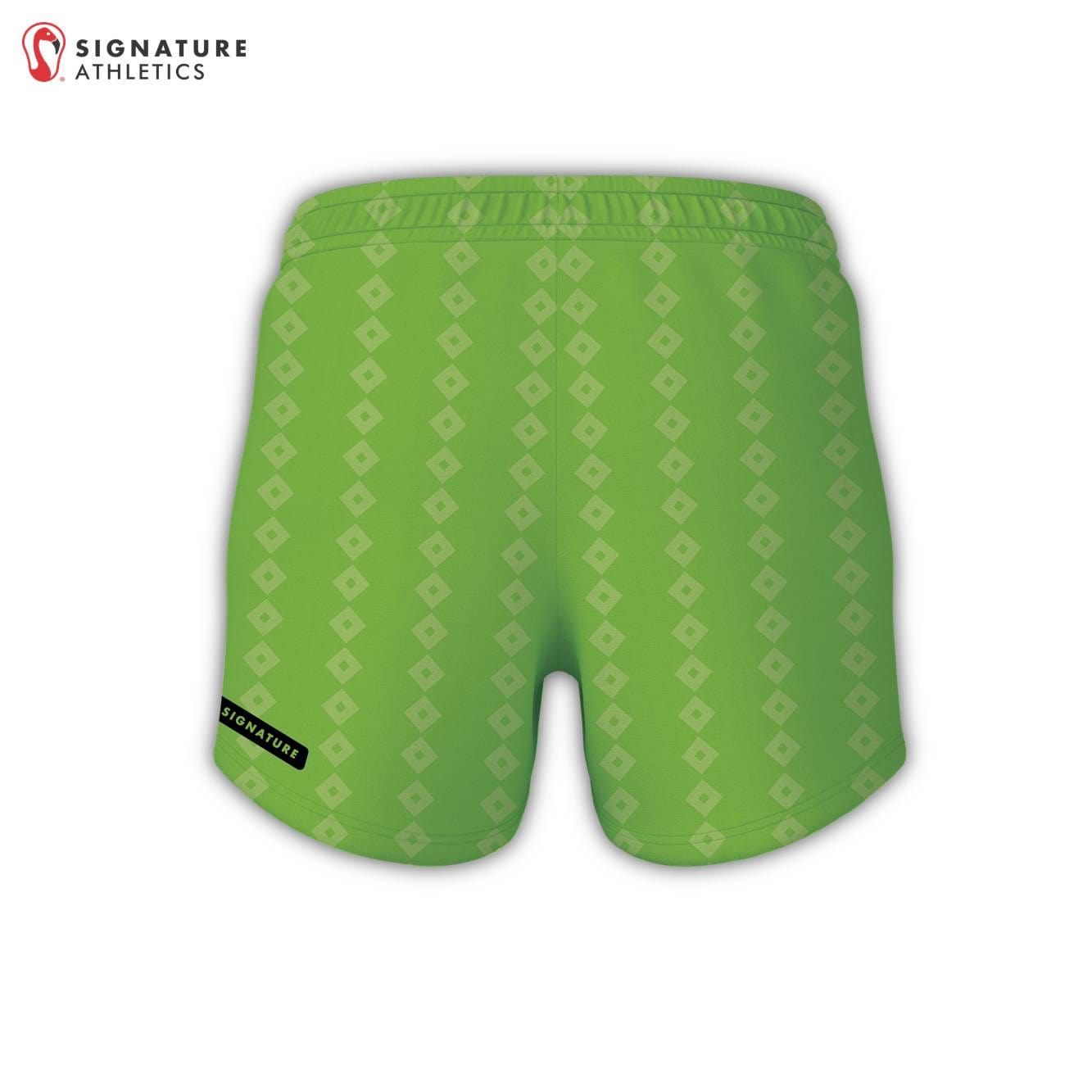 Roswell Aliens Women's Green Game Shorts Signature Lacrosse