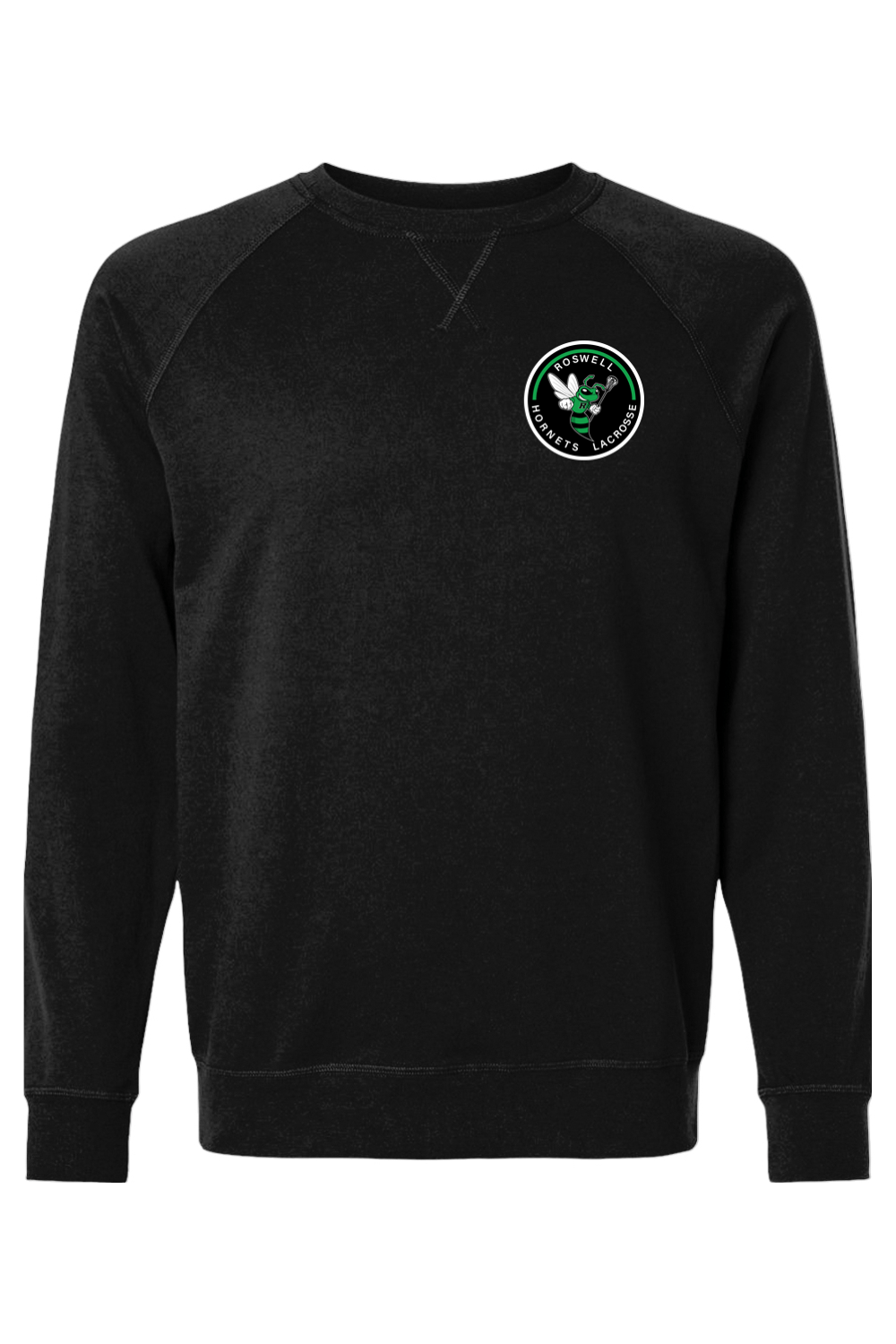 Roswell Hornets GL Adult Heavyweight Raglan Long Sleeve Signature Lacrosse