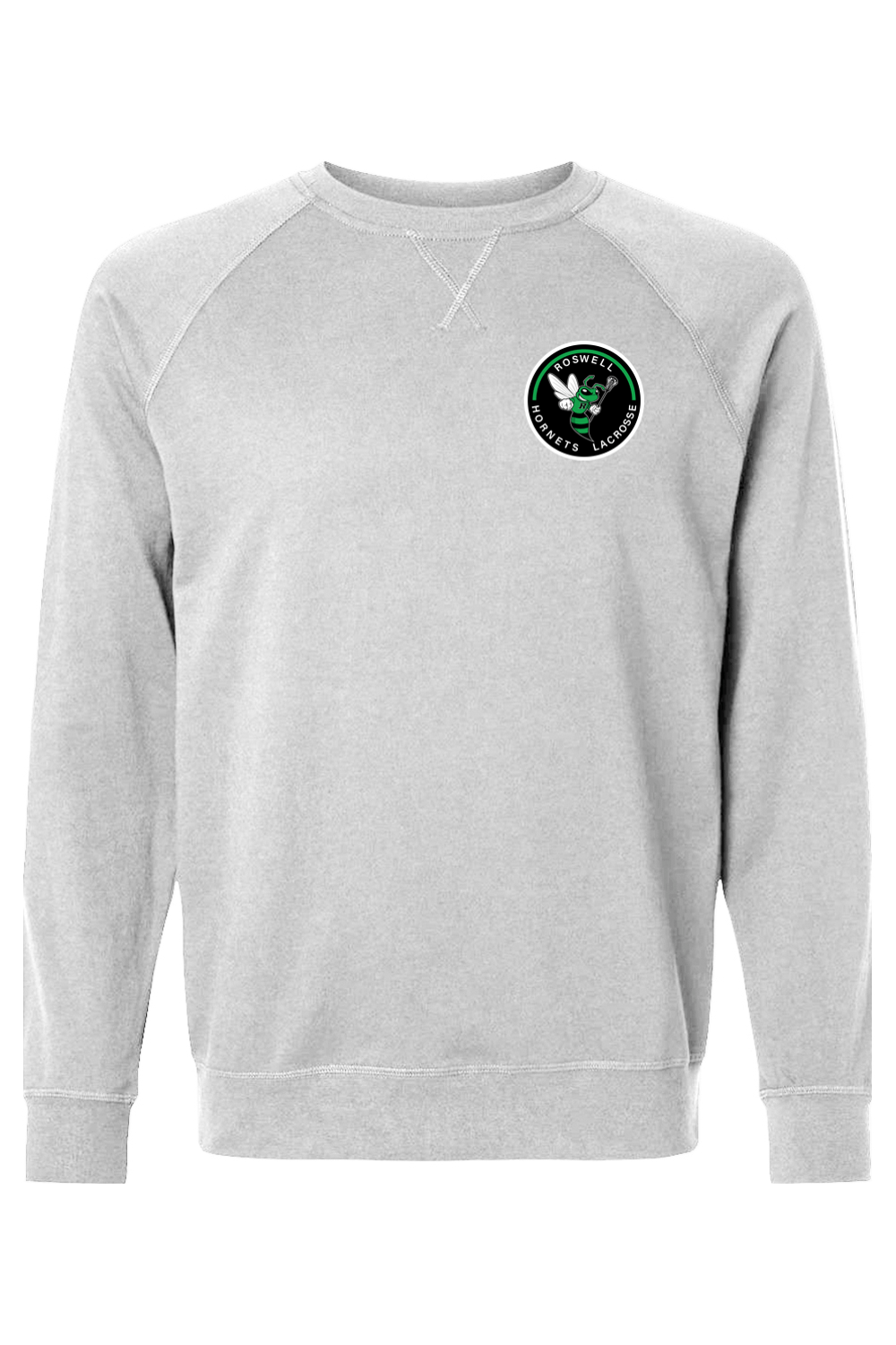 Roswell Hornets GL Adult Heavyweight Raglan Long Sleeve Signature Lacrosse