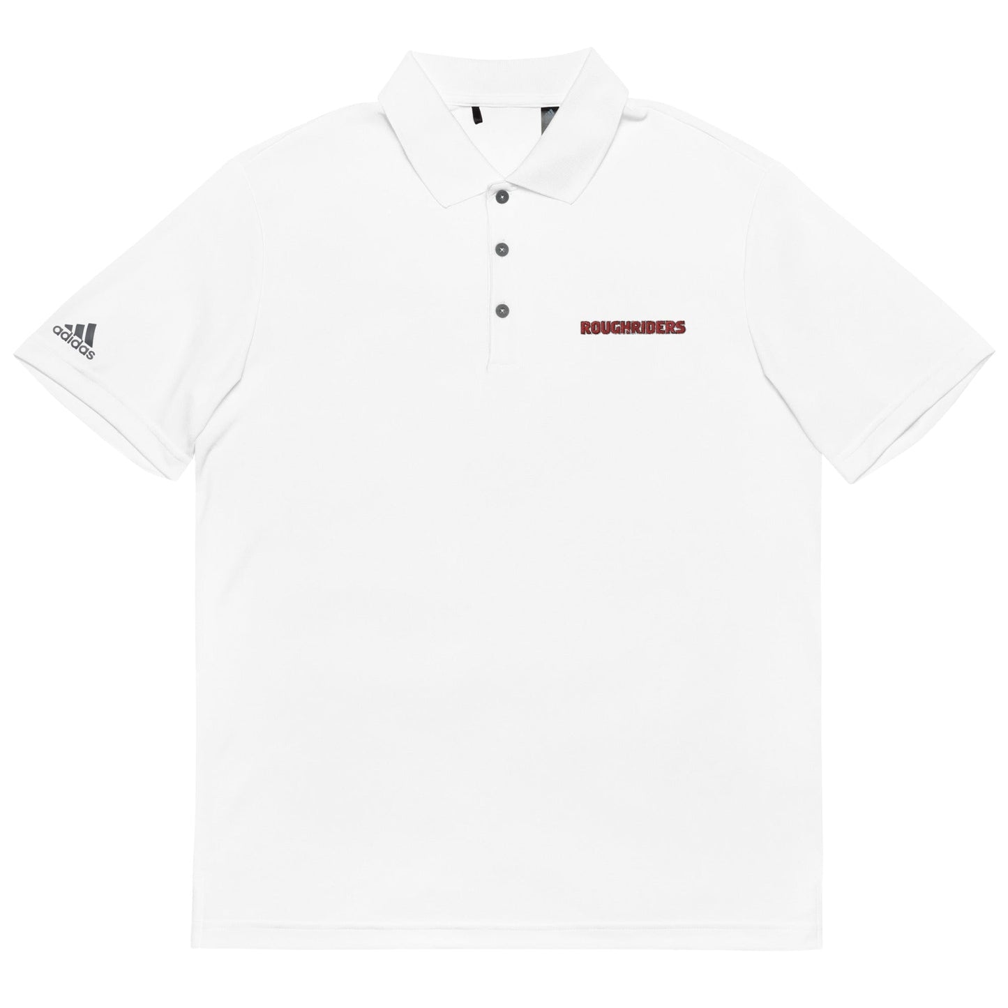 Roughriders Adult Adidas Performance Polo Signature Lacrosse