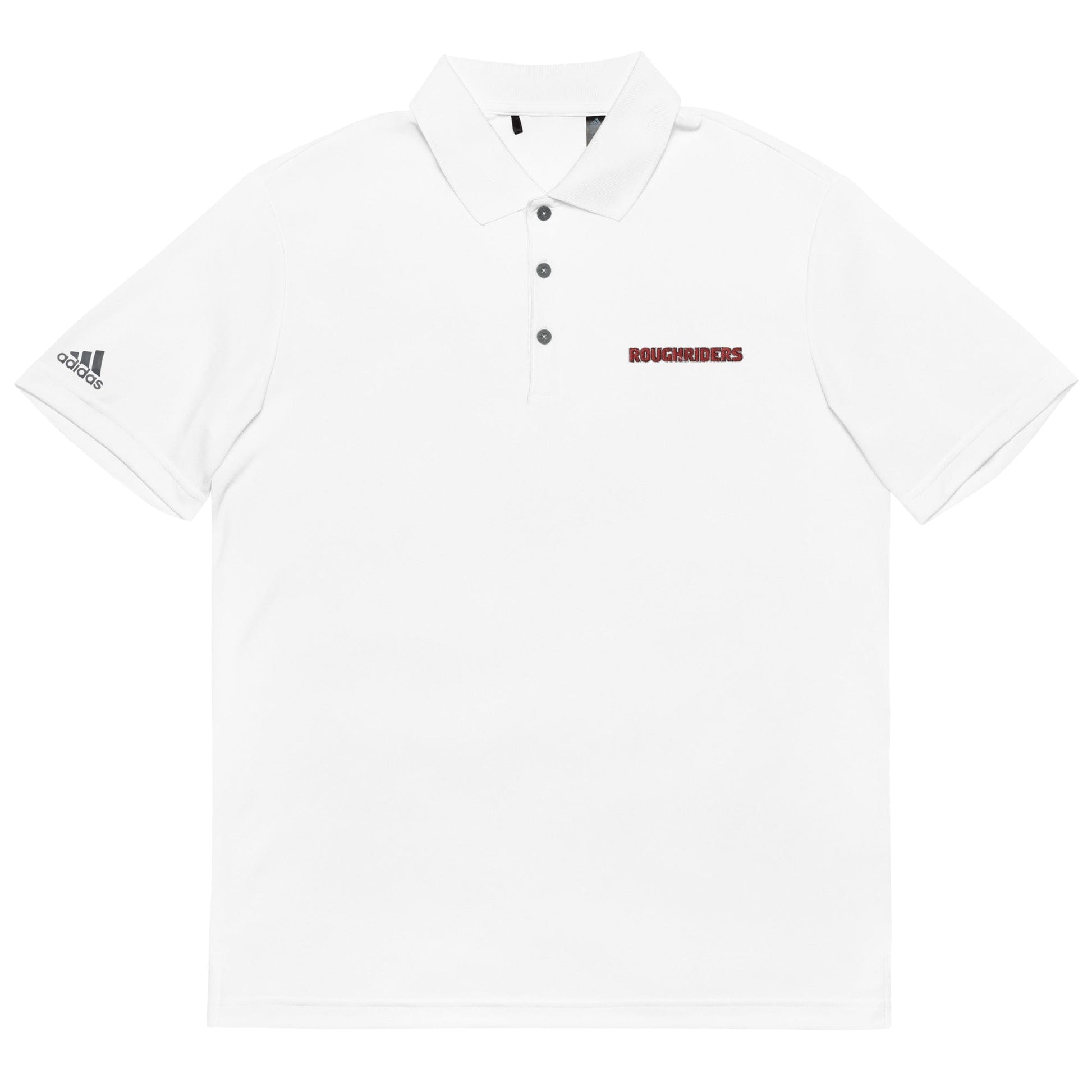 Roughriders Adult Adidas Performance Polo Signature Lacrosse