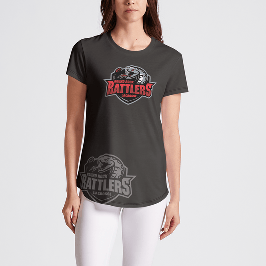 Round Rock Rattlers Athletic T-Shirt (Women's) Signature Lacrosse