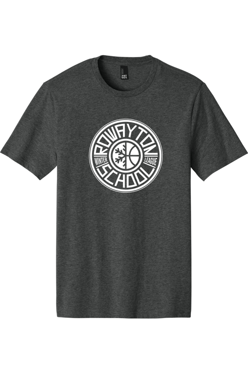 Rowayton Basketball District Perfect Weight Icon Tee Signature Lacrosse