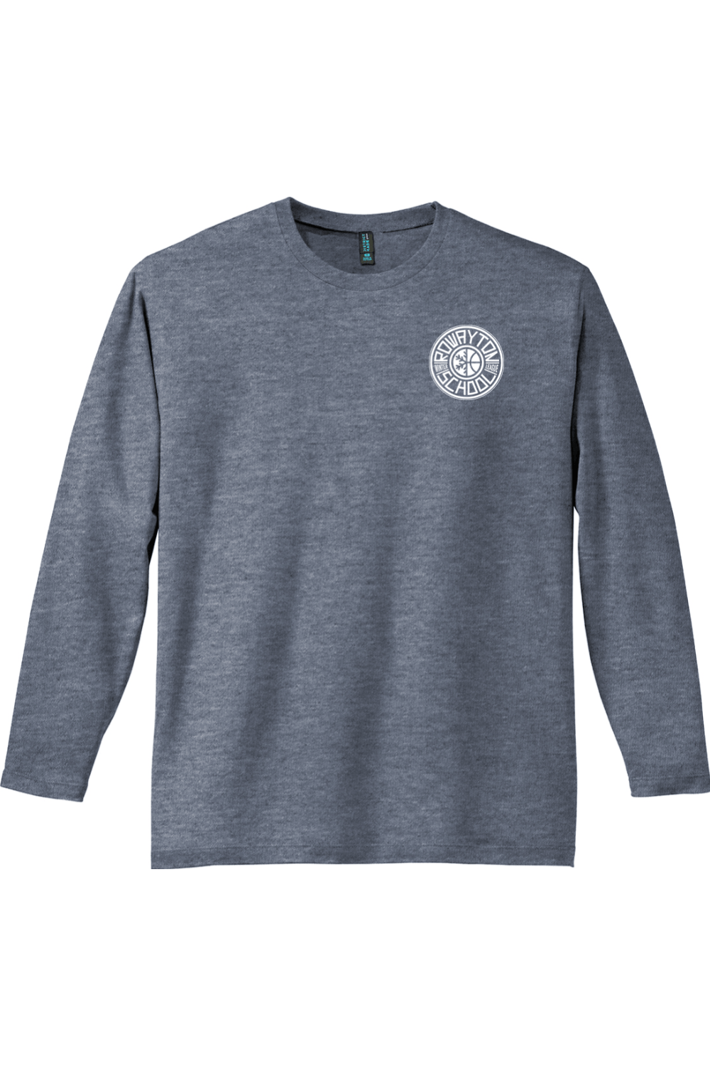 Rowayton Basketball District Perfect Weight Long Sleeve Tee Signature Lacrosse